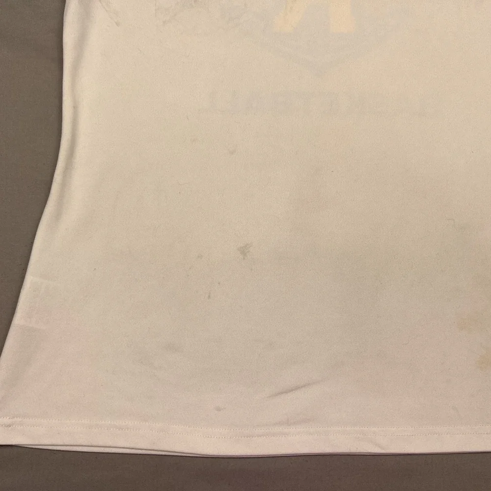 Nike Rollins College Tars Basketball T Shirt Ladies Large Dri-Fit White Tee